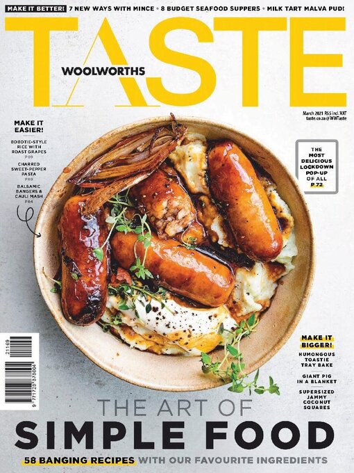 Title details for Woolworths TASTE by New Media A Division of Media 24 (Pty) Ltd - Available